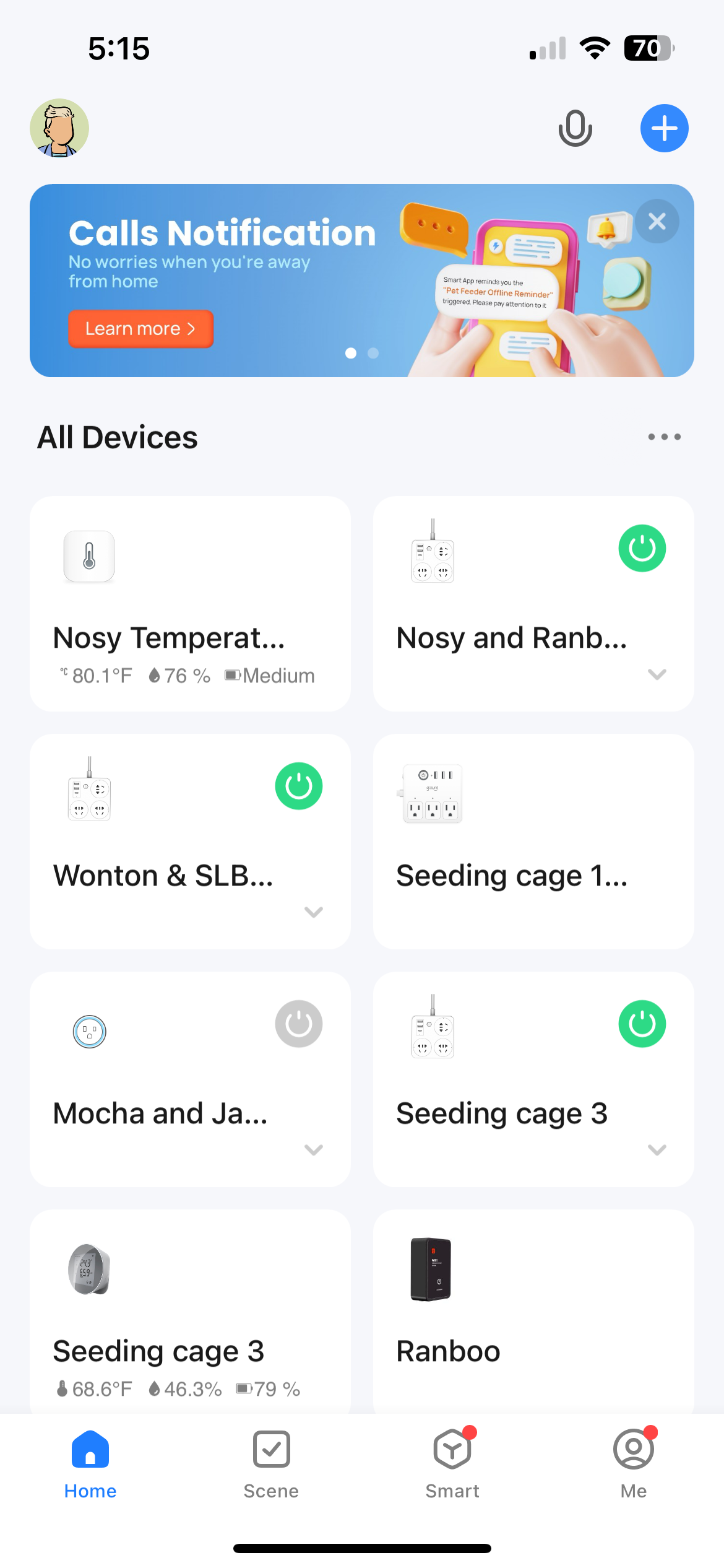 WIFI Temperature and Humidity Monitor with Display(not Splash proof)