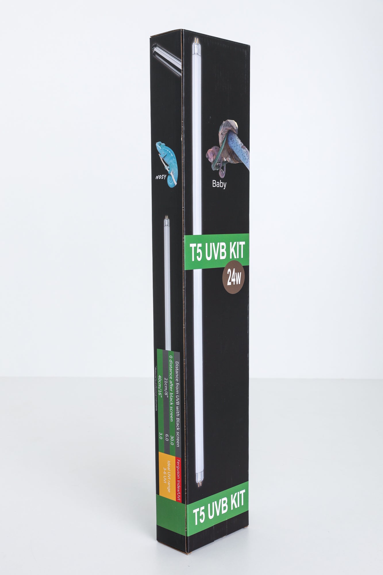 UVB 24W, 24" length, T5 10.0 Fixture and Florescent Tube