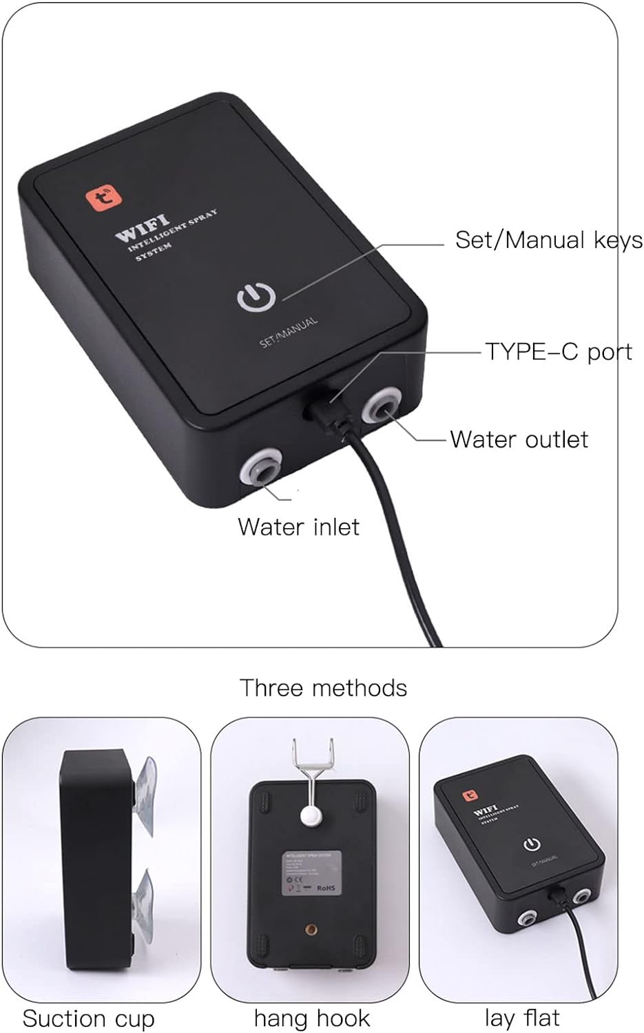 WIFI Controlled Automatic Misting System