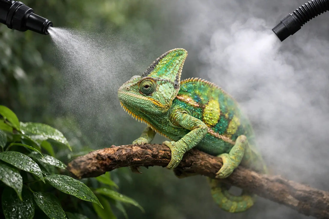 Misting System vs Fogger for Chameleons