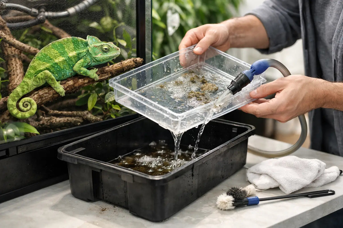 How to Clean Chameleon Drainage Systems Safely