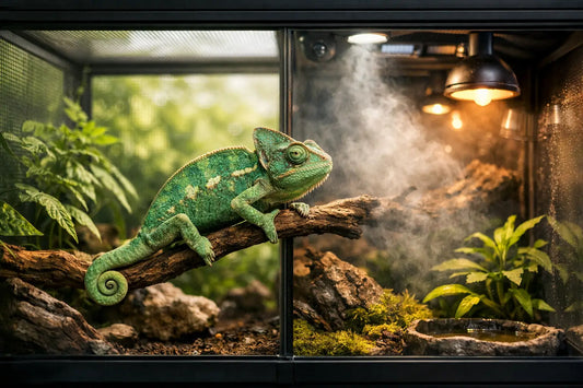 Hybrid Enclosure Performance for Chameleons