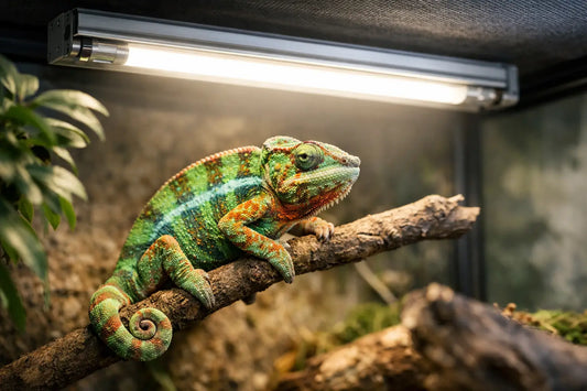 T5 UVB Fixture Review for Healthy Chameleon Care