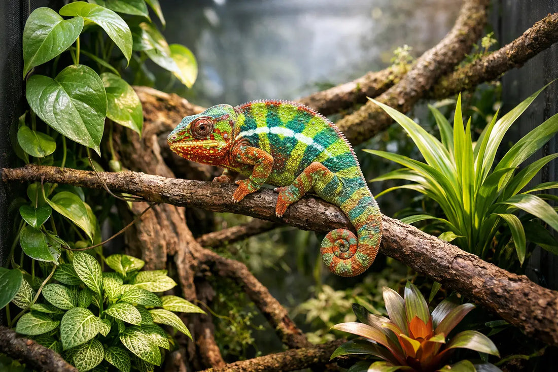 Best Live Plants for Chameleon Cage Setup