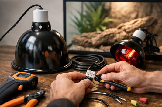 How to Wire Reptile Heat Fixtures Safely
