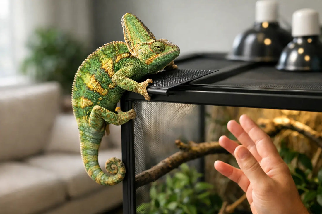 How to Prevent Chameleon Cage Escapes at Home