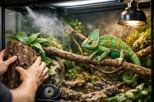 How to Set Up Chameleon Enclosure Right