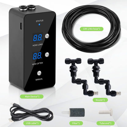 Misting System with Built-in Timer