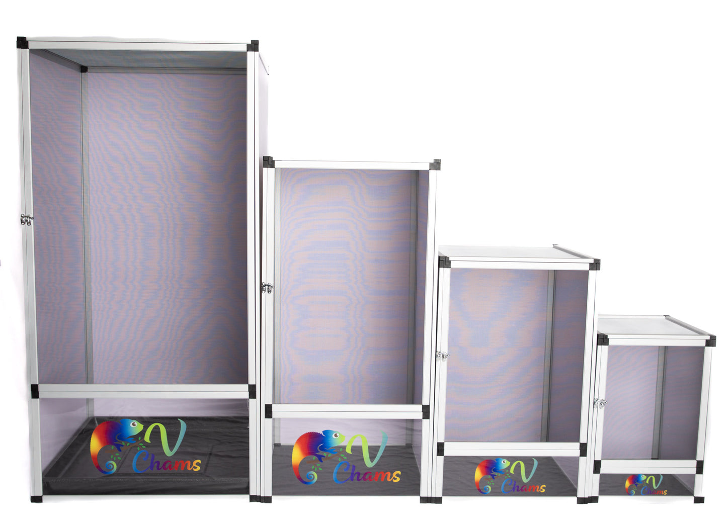 Size 24: Reptile Hybrid Cage, 24"x24"x48" FREE water tray and WIFI Temp&Humidity Sensor included!