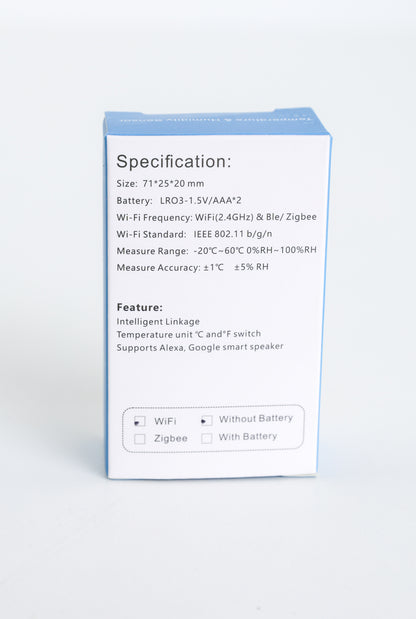 WIFI Temperature and Humidity Monitor-Splash Proof