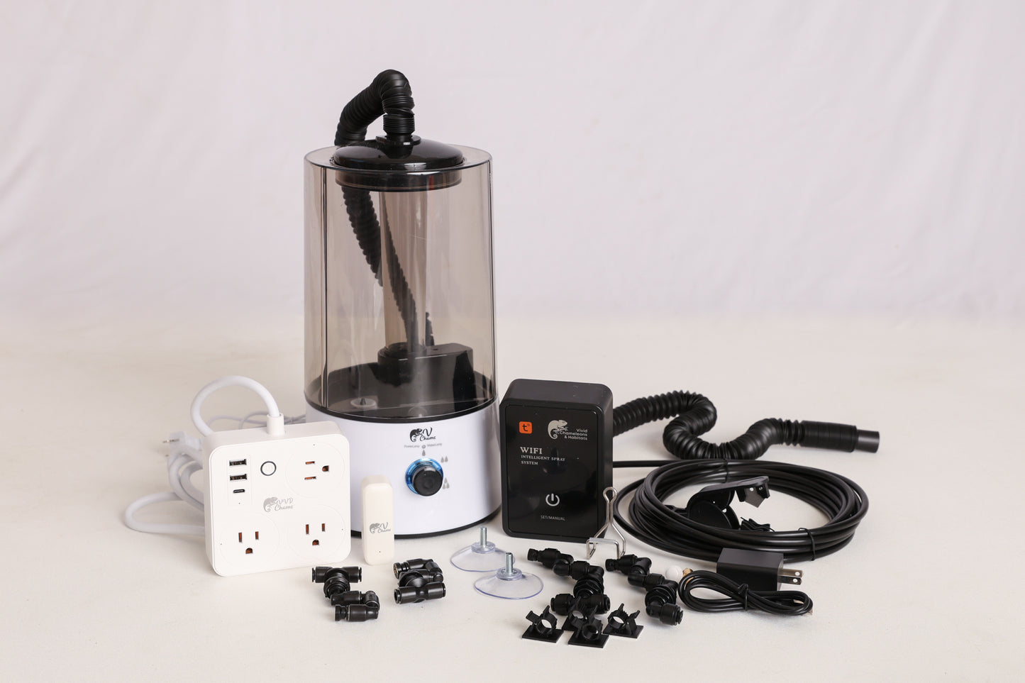 Ultimate Rainforest WIFI Reptile Kit - Misting System, Fogger, Timers, Temperature & Humidity Sensor