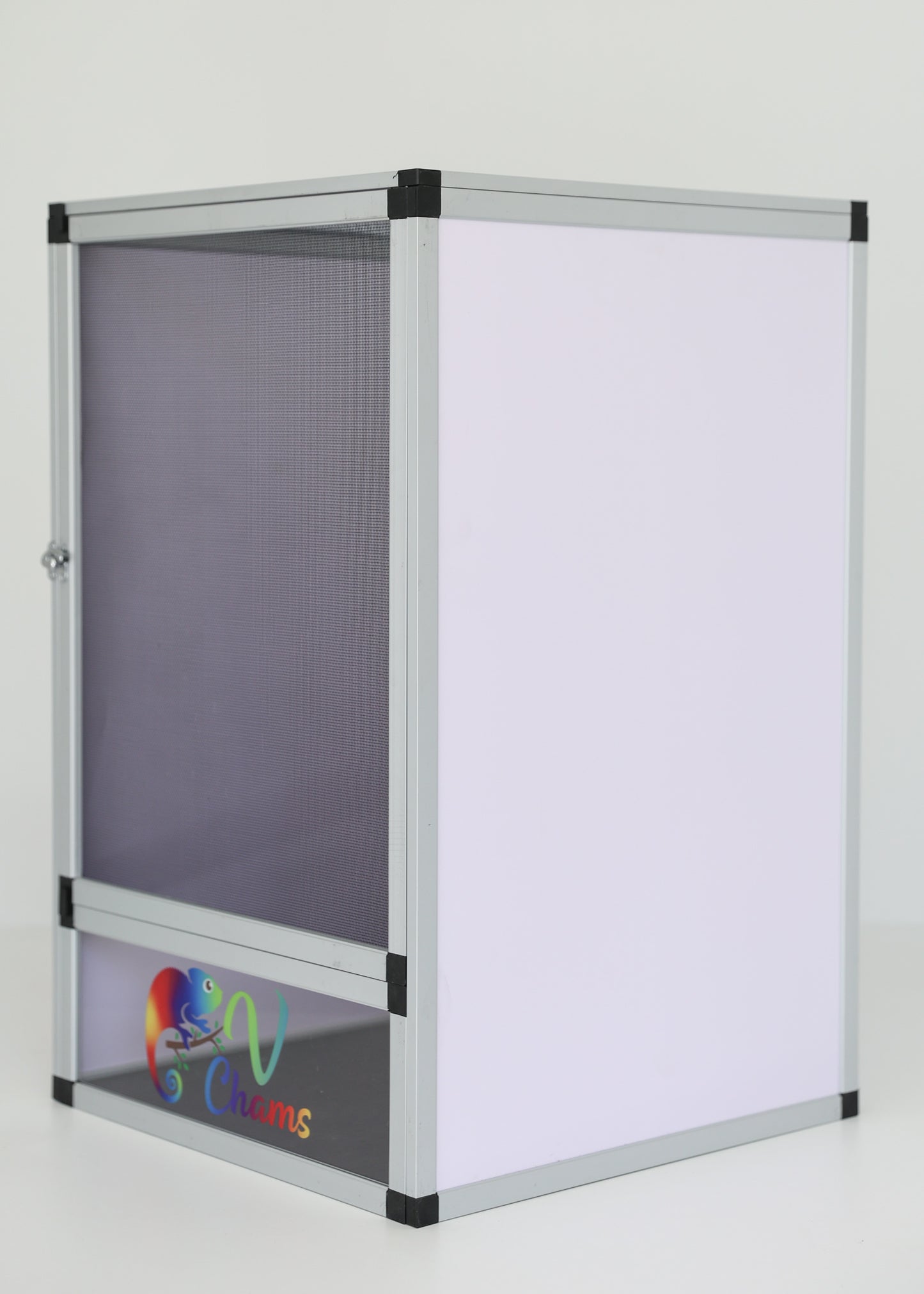 Size 12: Reptile Hybrid Cage, 12"x12"x18" - FREE water tray and WIFI Temp&Humidity Sensor included!