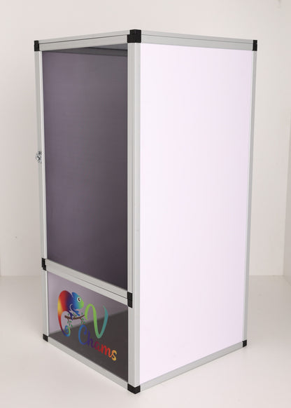 Size 24: Reptile Hybrid Cage, 24"x24"x48" FREE water tray and WIFI Temp&Humidity Sensor included!